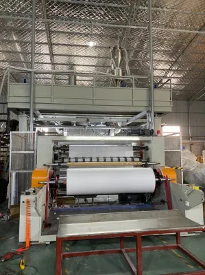 Máquina para fabricar sábanas no tejidas desechables con precio de almohadilla inferior médica de alta velocidad